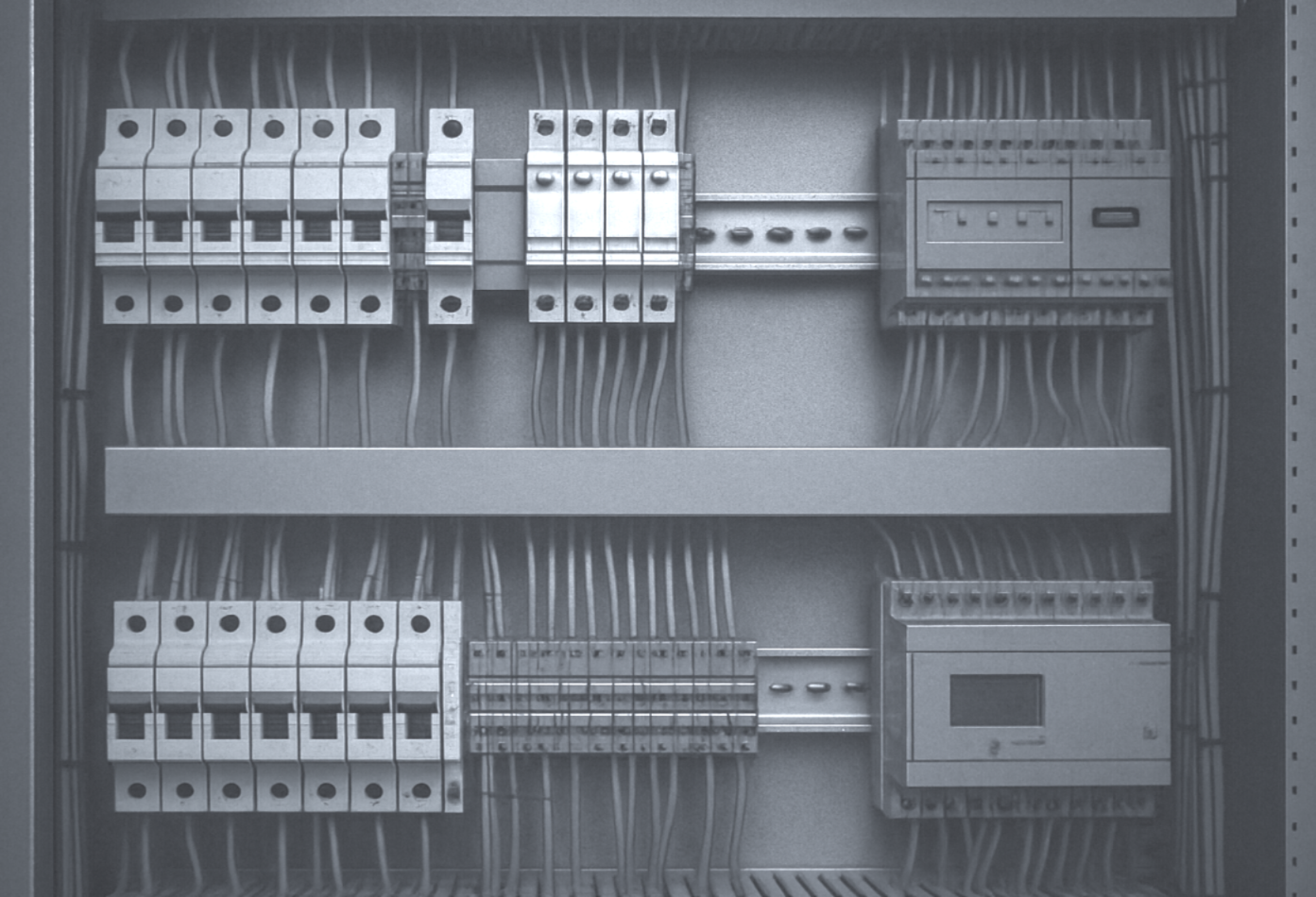 switchcabinet Grau