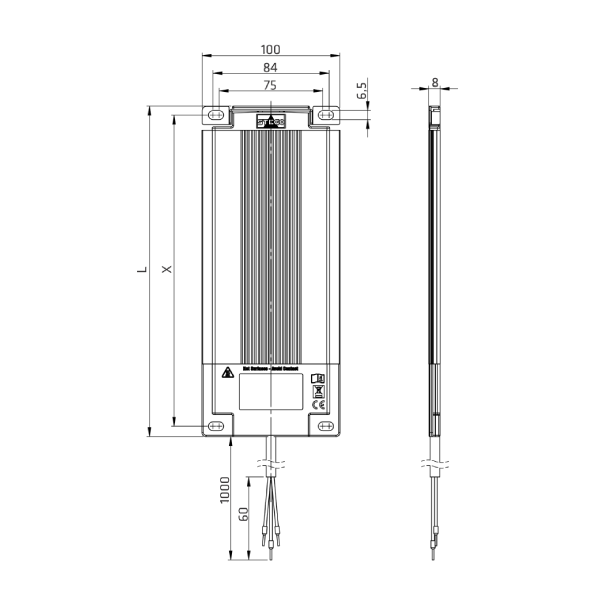 cp061-flat-enclosure-heater-technical-drawing